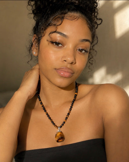 Tulora Tiger’s Eye Necklace
