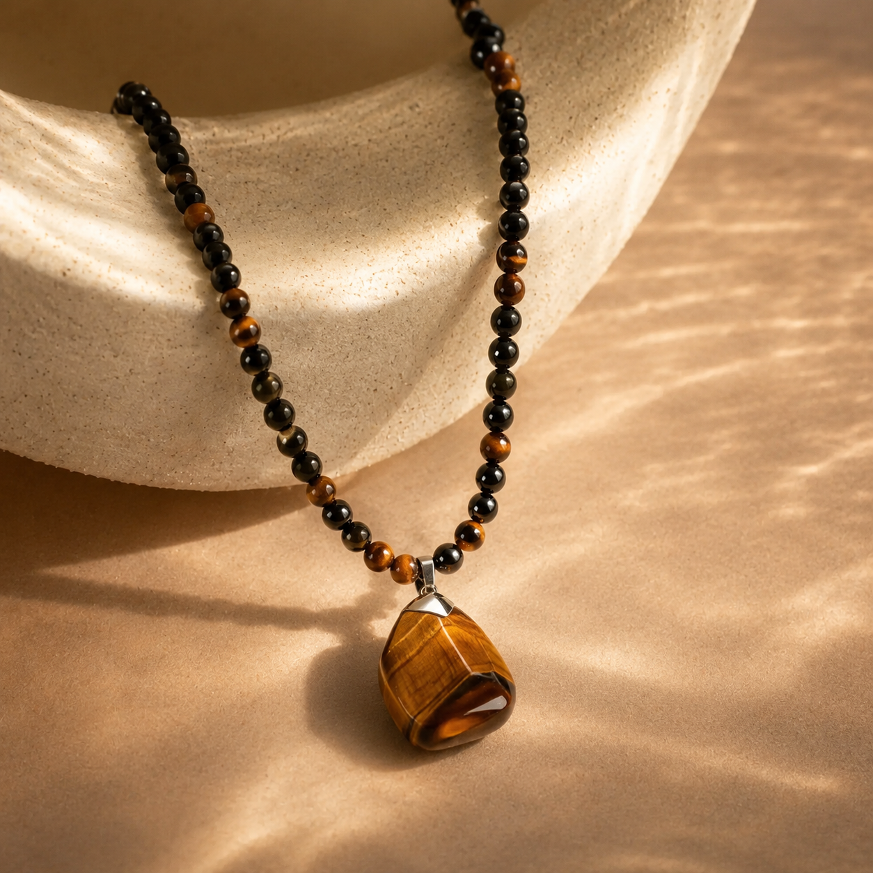 Tulora Tiger’s Eye Necklace