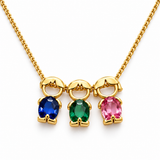 Tulora’s Little Ones Birthstone Necklace