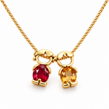 Tulora’s Little Ones Birthstone Necklace