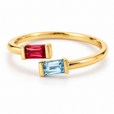 Tulora's You & Me Birthstone Ring™️
